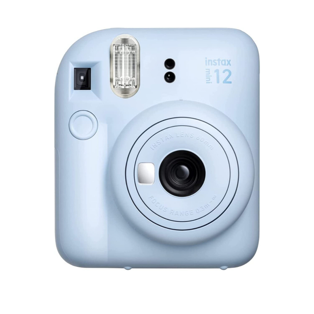 チェキ富士フイルムチェキ instax mini 12 パステルブルー(1台)