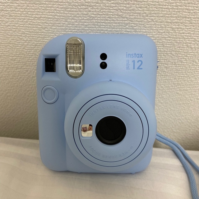 新品未使用チェキinstax mini12パステルブルー