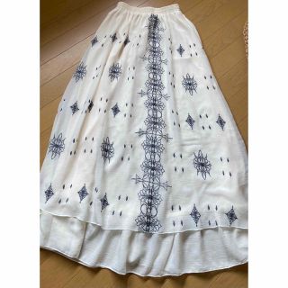 マーキュリーデュオ(MERCURYDUO)の【本日まで出品ラストSALE】MercuryDuoフレアスカート(ロングスカート)