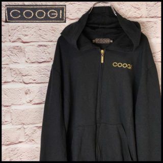 クージー(COOGI)のCOOGI　パーカー　フルジップアップパーカー　バックプリント　ビーズ　刺繍(パーカー)