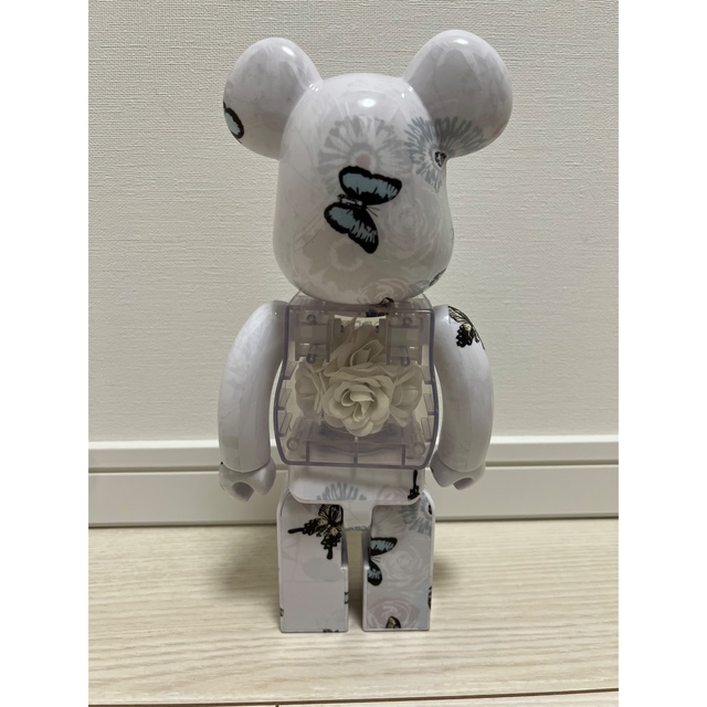 BE@RBRICK FLOR@ #2 White 400％ 3個