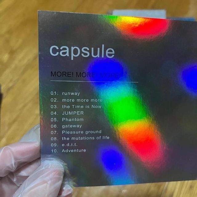 More! More! More! CAPSULE　CD エンタメ/ホビーのCD(ポップス/ロック(邦楽))の商品写真