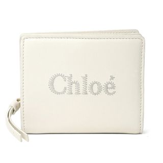 クロエ(Chloe)の新品 クロエ Chloe 2つ折り財布 クロエ センス クリスタルホワイト(財布)