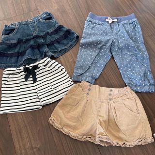 ポンポネット(pom ponette)の子供服✨ボトムス4点セット✨まとめ売り110(パンツ/スパッツ)