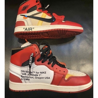 NIKE - Off White Nike Air Jordan 1 Chicagoの通販 by 21's shop ...
