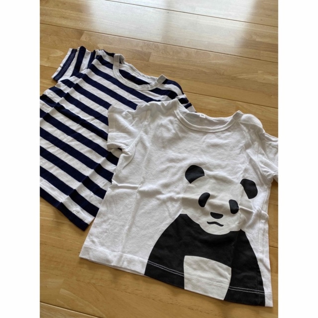 MUJI (無印良品)(ムジルシリョウヒン)のTシャツ キッズ/ベビー/マタニティのキッズ服男の子用(90cm~)(Tシャツ/カットソー)の商品写真