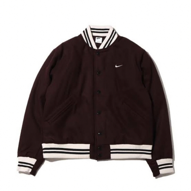 新品 Mサイズ NIKE ナイキ　AU VARSITY JACKET ブラック黒