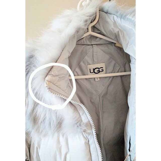 UGG JADA HOODED PUFFER - FAUX FUR ブルーグレー 3