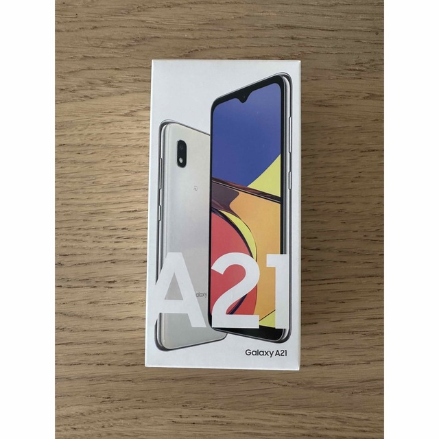 Galaxy A21 SCV49 ホワイト