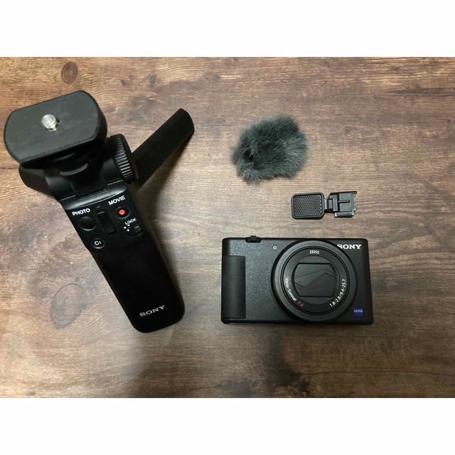 【最終値下げ】SONY VLOGCAM ZV-1G シューティンググリップキット