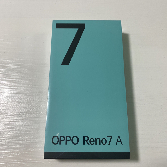OPPO(オッポ)のOPPO Reno7 A A201OP ドリームブルー スマホ/家電/カメラのスマートフォン/携帯電話(スマートフォン本体)の商品写真