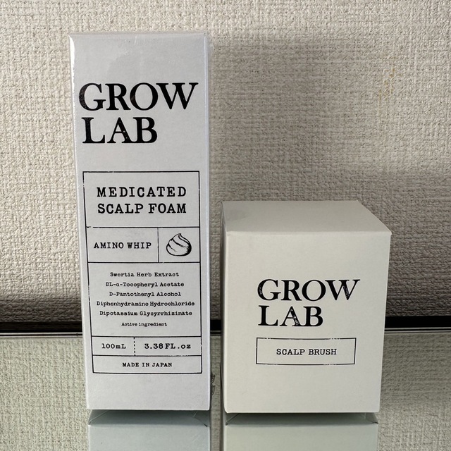 GROW LAB メディケイテッドスカルプフォーム 100ml