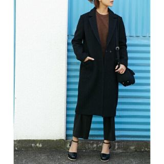 スライ(SLY)のSLY 美品 WOOLコクーンTAILOR LONG COAT(ロングコート)