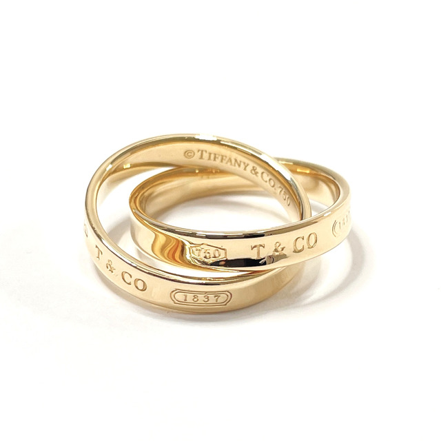 Tiffany & Co. - ティファニー リング・指輪 1837 インターロッキング   ゴールド
