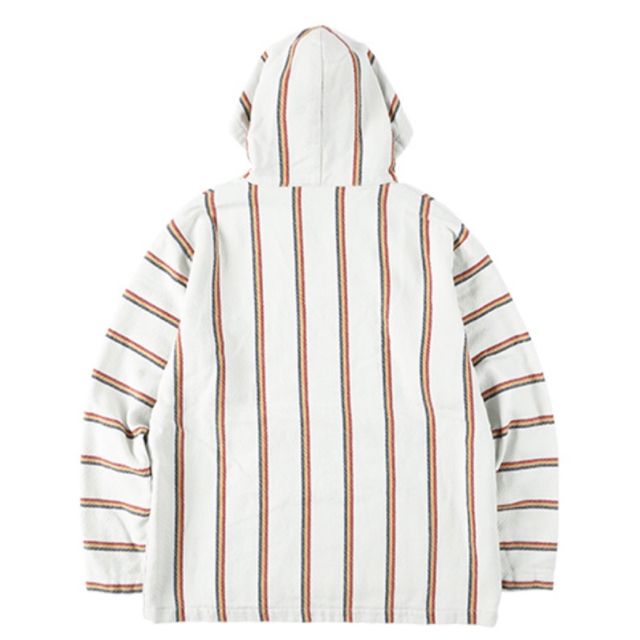 STANDARD CALIFORNIA(スタンダードカリフォルニア)のSD Stripe Comfortable Baja Hoodie ナチュラルM メンズのトップス(パーカー)の商品写真