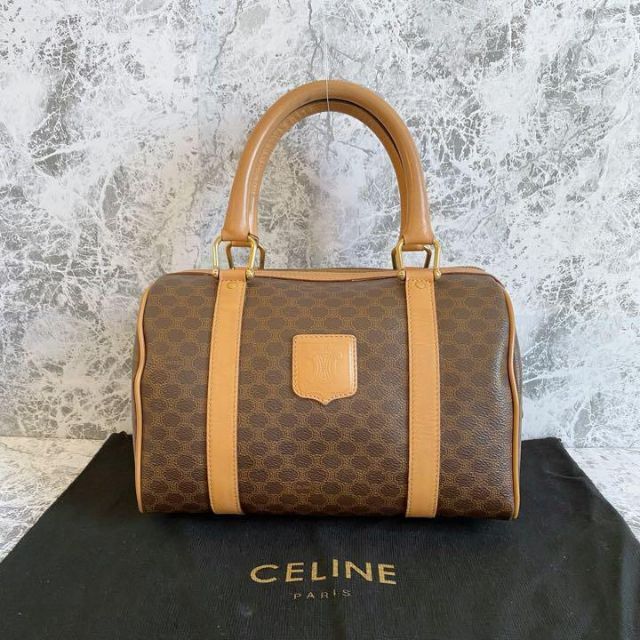 セリーヌ CELINE ボストンバッグ トリオンフ マカダム レザー - 通販