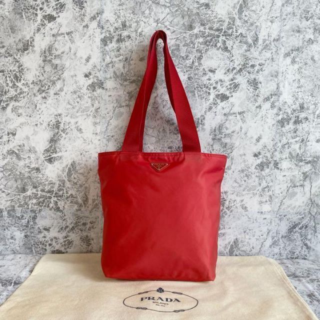 PRADA - PRADA プラダ トートバッグ ナイロン レッドの通販 by Bee