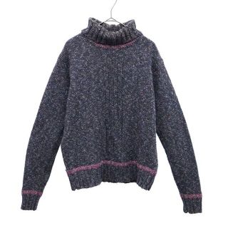 ポールスミス(Paul Smith)のポールスミス 日本製 ニット M パープル Paul Smith 長袖 セーター レディース 【中古】  【230405】(ニット/セーター)