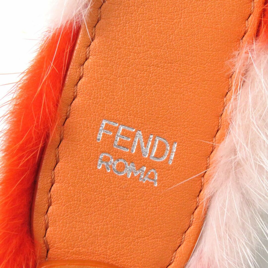 極美品☆FENDI フェンディ ファー ミニストラップユー バッグ