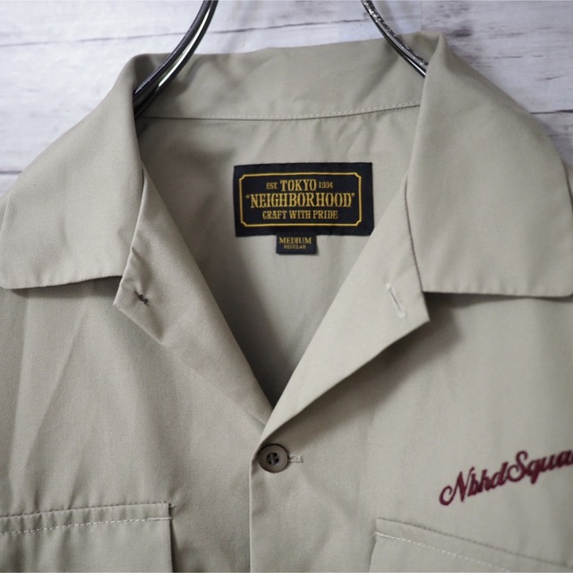 NEIGHBORHOOD(ネイバーフッド)のNEIGHBORHOOD Classic Work/EC-Shirt Beige メンズのトップス(シャツ)の商品写真