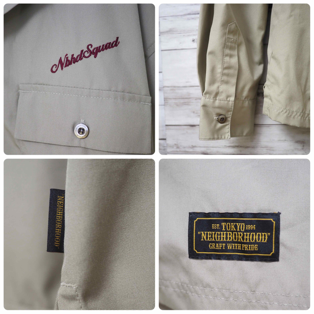 NEIGHBORHOOD(ネイバーフッド)のNEIGHBORHOOD Classic Work/EC-Shirt Beige メンズのトップス(シャツ)の商品写真