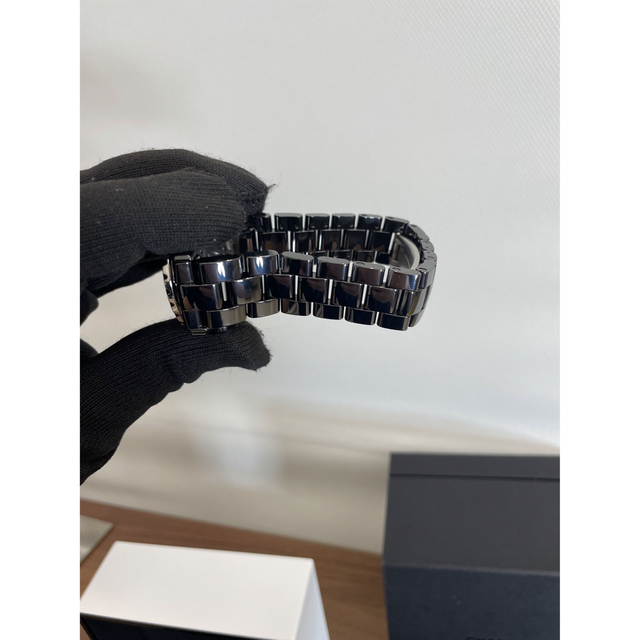 CHANEL(シャネル)のCHANEL シャネル J12 H1626 ブラックセラミック 38ｍｍ 12P メンズの時計(腕時計(アナログ))の商品写真