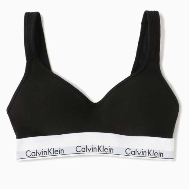 Calvin Klein(カルバンクライン)のCALVIN KLEIN ⭐️スクープ バックライトリー ラインド ブラレット レディースの下着/アンダーウェア(ブラ)の商品写真