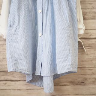 MM6 - MM6 19SS ストライプ レイヤードシャツの通販 by 2casa0911's
