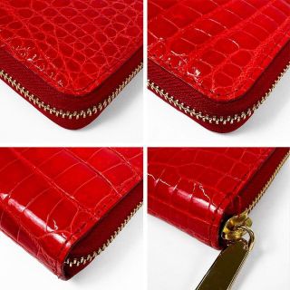 RODANIA - ☆美品☆シャイニングクロコダイル 長財布 ロダニア ワニ革