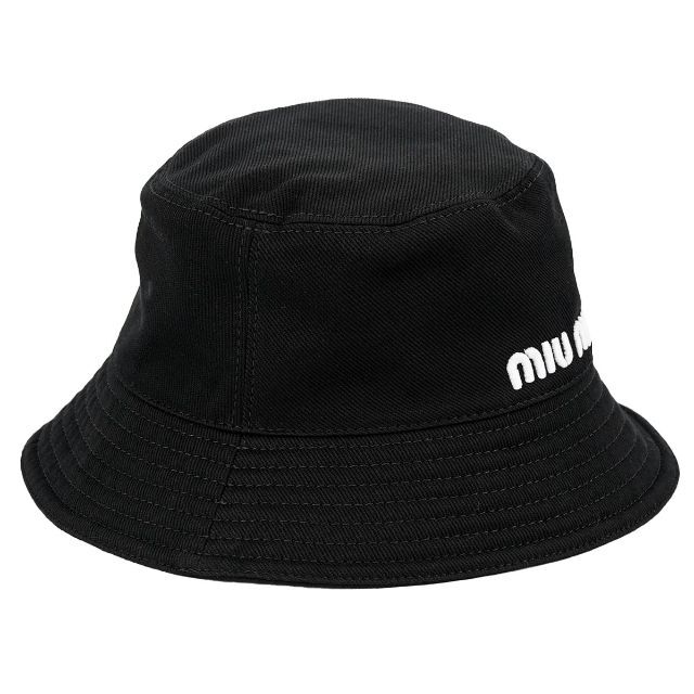 miumiu - バケットハット MIUMIU 5HC196 2DXI ブラック Sサイズの通販