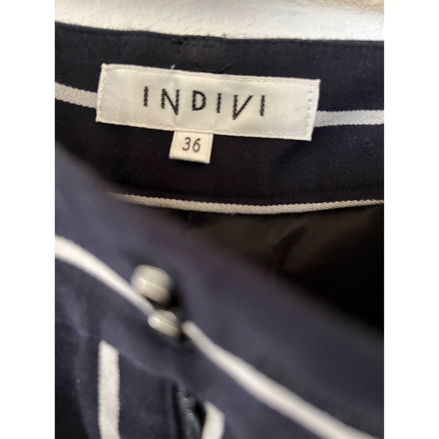 INDIVI(インディヴィ)のワールド　INDIVI ガウチョパンツ レディースのパンツ(その他)の商品写真