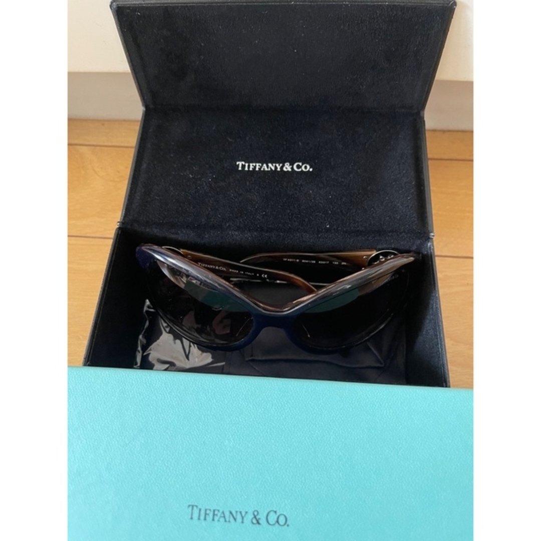 Tiffany & Co.(ティファニー)のティファニー サングラス ビジュー定価5.5万　美品 レディースのファッション小物(サングラス/メガネ)の商品写真