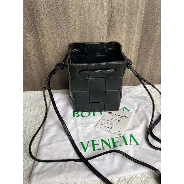 BOTTEGA VENETA ボッテガヴェネタ カセット 巾着 ショルダーバッグ