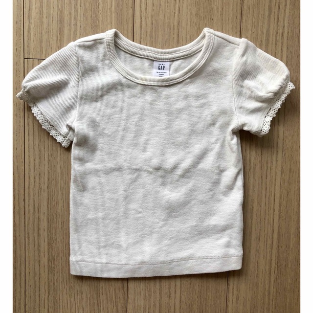 babyGAP(ベビーギャップ)のカットソー＋ジャンパースカートセット売り♡サイズ90  キッズ/ベビー/マタニティのキッズ服女の子用(90cm~)(ワンピース)の商品写真