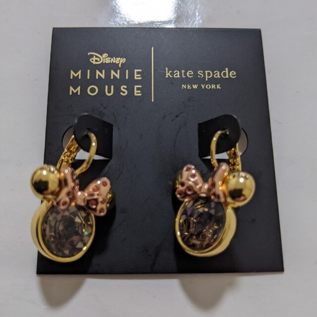 kate spade new york(ケイトスペードニューヨーク)の【新品】kate spade ケイトスペード ピアス ミニーマウス ストーンレバ レディースのアクセサリー(ピアス)の商品写真