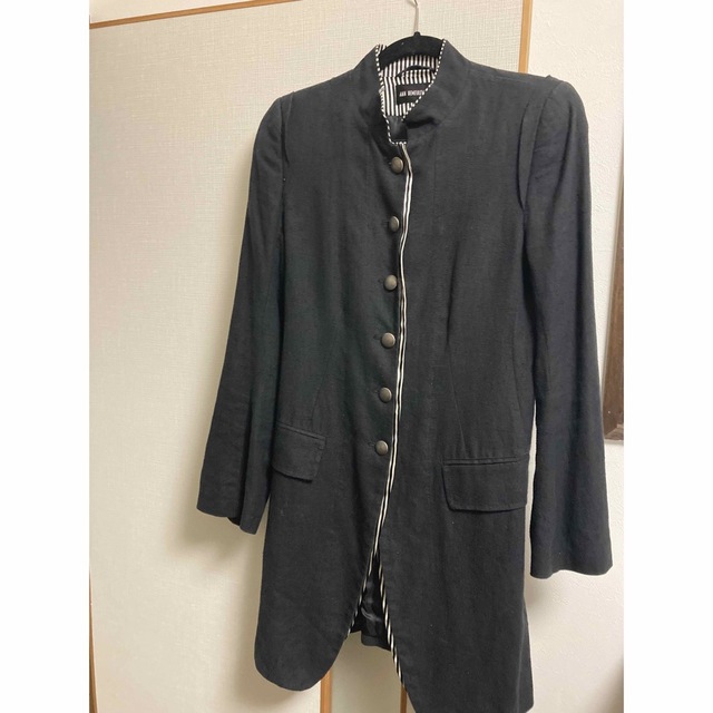ann demeulemeester ロングジャケット 麻 | web-flake.com
