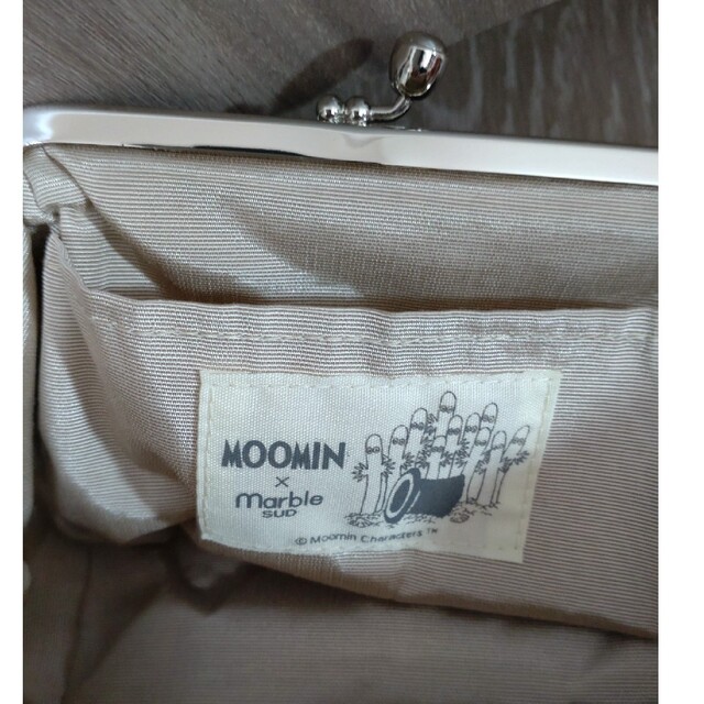 MOOMIN(ムーミン)の★新品★marble sud ムーミン ポーチ がま口 エンタメ/ホビーのコレクション(その他)の商品写真