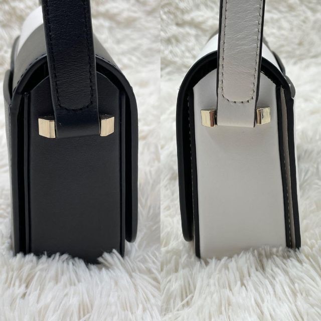 美品】ケイトスペード バイカラー ニコラツイスト ショルダーバッグ