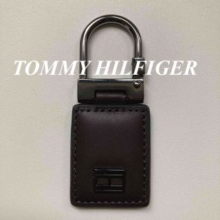 トミーヒルフィガー(TOMMY HILFIGER)のキーホルダー　(ダークブラウン)(キーホルダー)