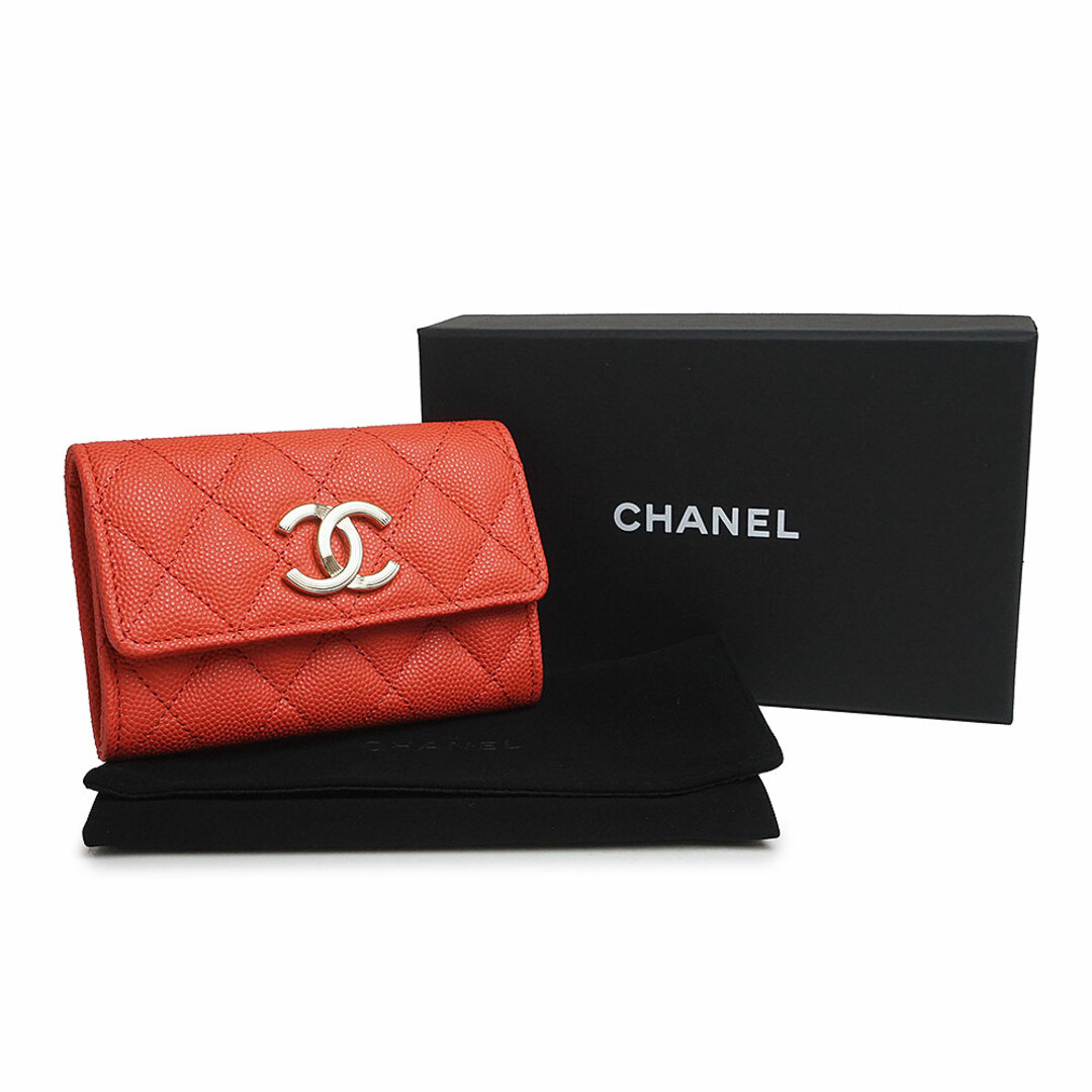 レディースCHANEL フラップカードケース　新品