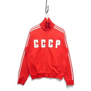 アディダス(adidas)のADIDAS アディダス 品番 503628 CCCP ソ連 トラックジャケット ジャージ 赤 サイズ L 正規品 / 30470(ジャージ)