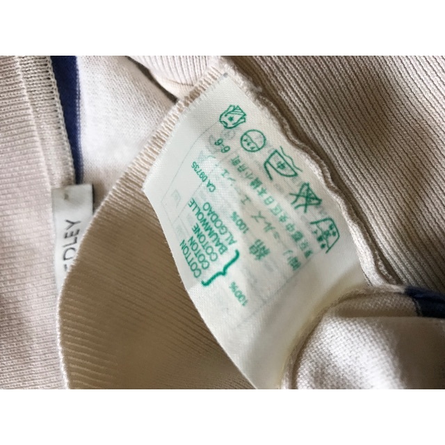 JOHN SMEDLEY(ジョンスメドレー)のジョンスメドレー　上質コットンボーダーポロシャツ　S レディースのトップス(ポロシャツ)の商品写真