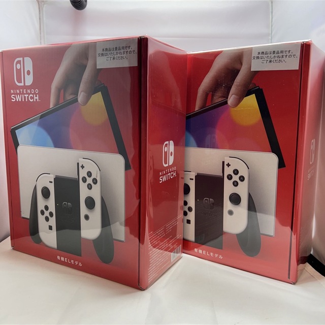 新品未開封 Nintendo Switch 有機ELモデル 本体 ホワイト 本物 lecoupe