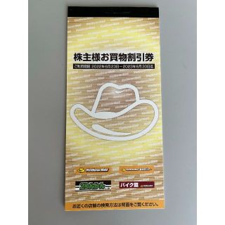 イエローハット株主優待券3000円分【6/末期限】(ショッピング)