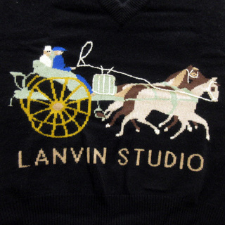 LANVIN - ランバン LANVIN studio ヴィンテージ セーター ニット V