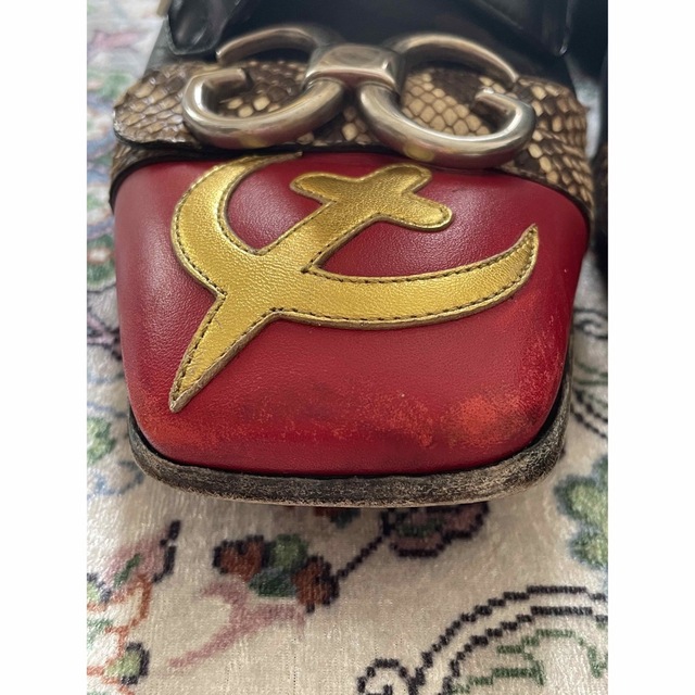 Gucci(グッチ)の【希少】GUCCI グッチ 17-18AW コレクション ブーツ レザー GG メンズの靴/シューズ(ブーツ)の商品写真