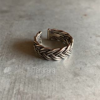 1点のみ‼️ ●silver925 Braided ring●金属アレルギー対応(リング(指輪))