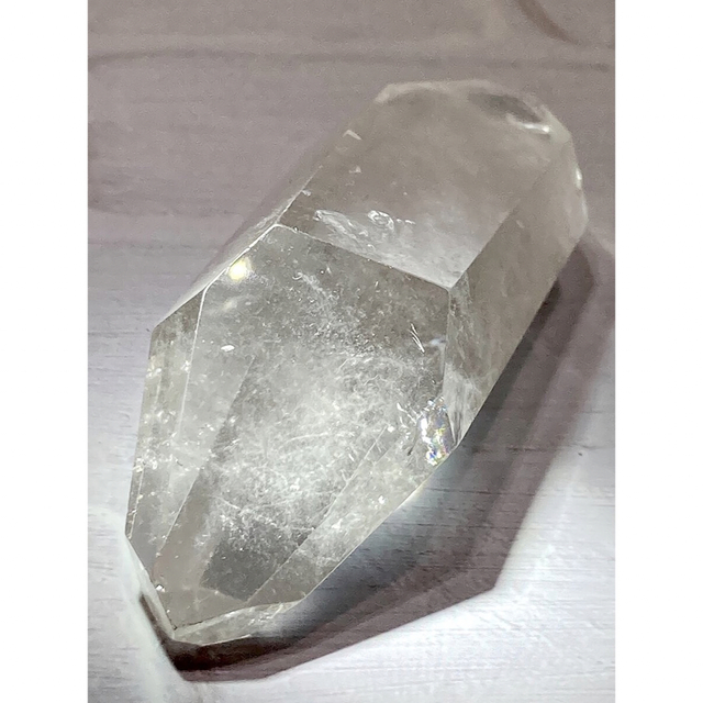 エンジェルブレッシング✨　レインボー　ダブルポイント　クリスタル　水晶　原石 1