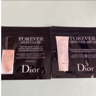 ディオール(Dior)のDior ディオール　ファンデーション　メイクアップベースサンプル(サンプル/トライアルキット)