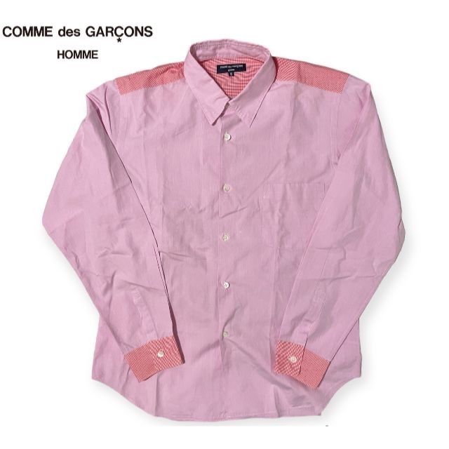 COMME des GARCONS SHIRT 　ピンク　シャツ　S